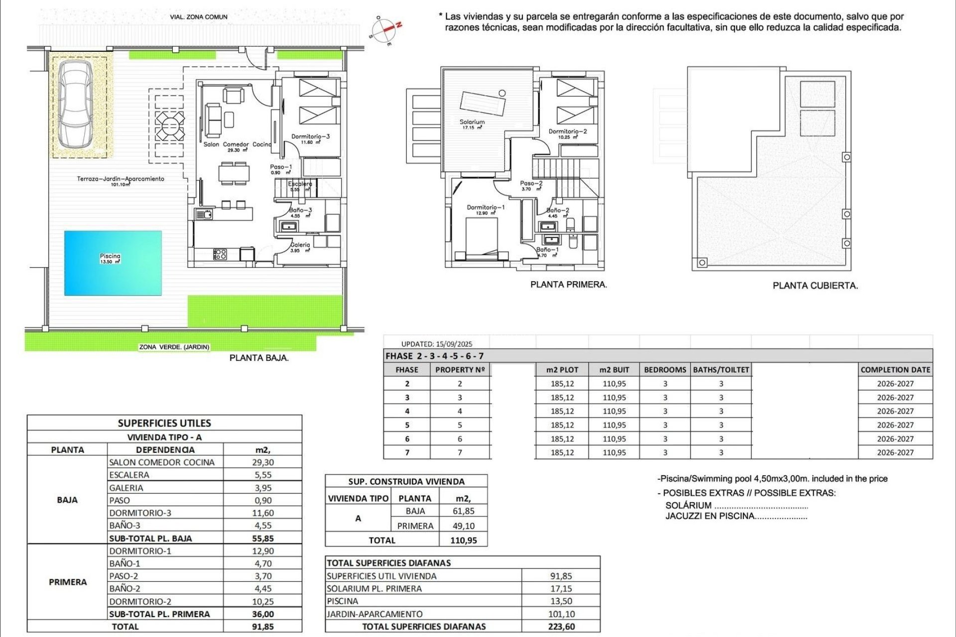 Obra Nueva - Villa - Los Montesinos - La Herrada