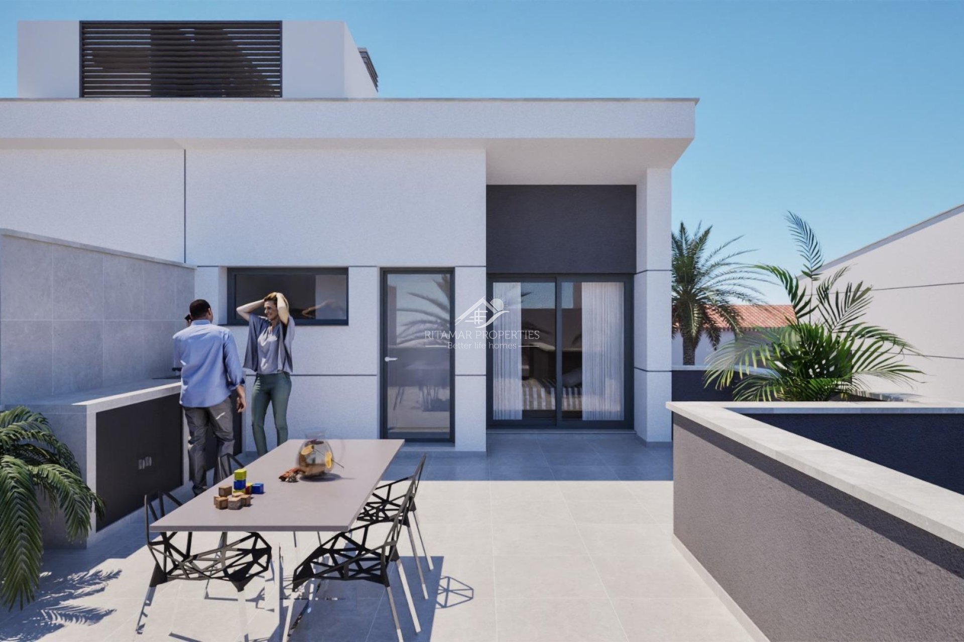 Obra Nueva - Villa - Los Nietos - Los Nietos playa