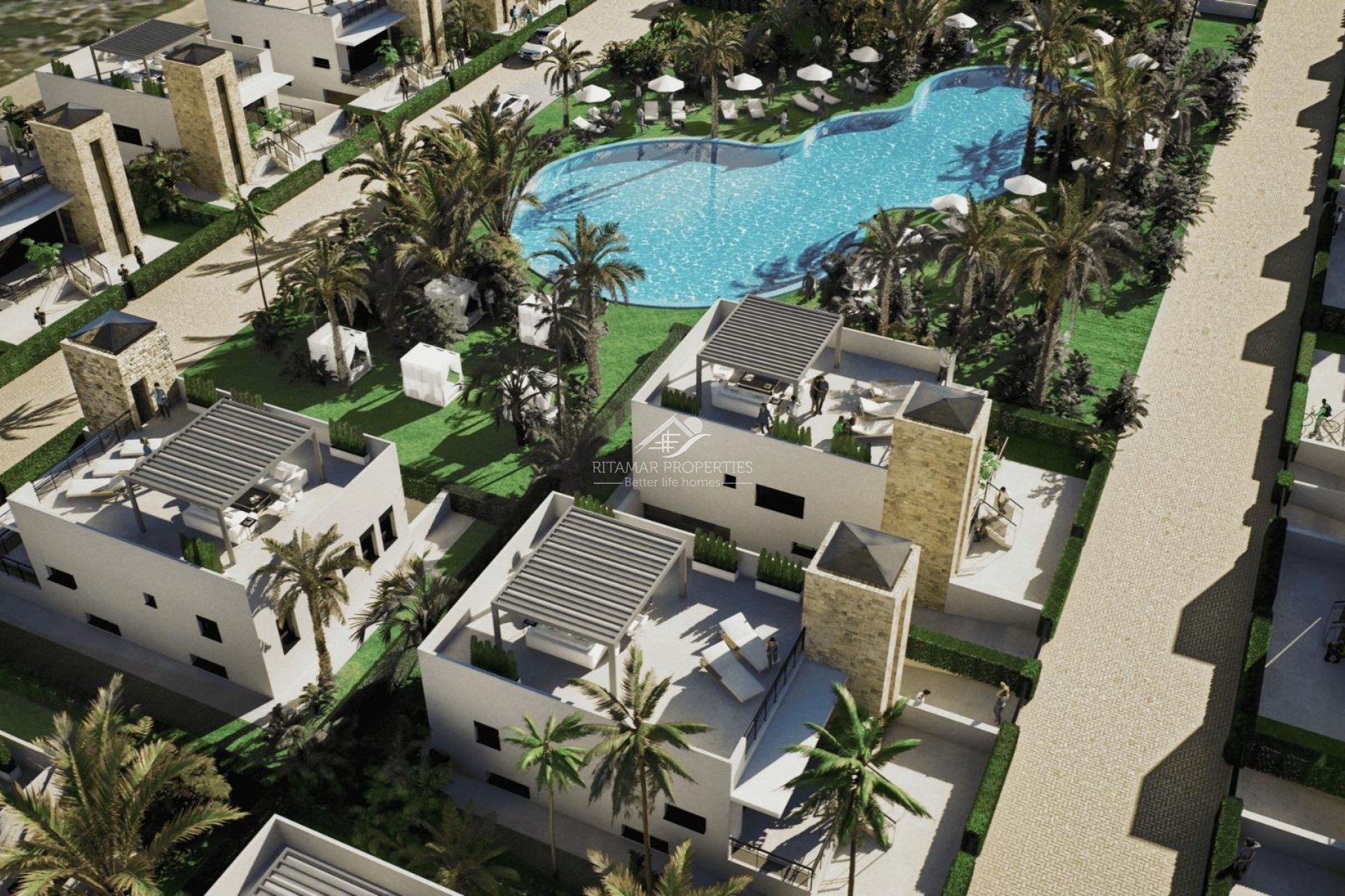 Obra Nueva - Villa - Mazarron - Camposol Golf