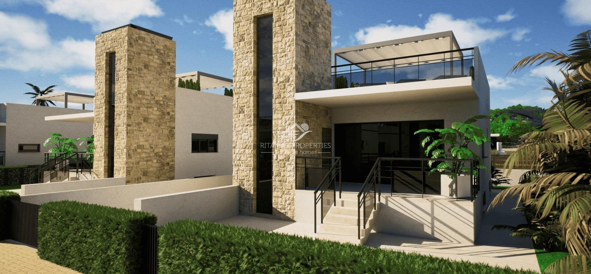 Obra Nueva - Villa - Mazarron - Camposol Golf