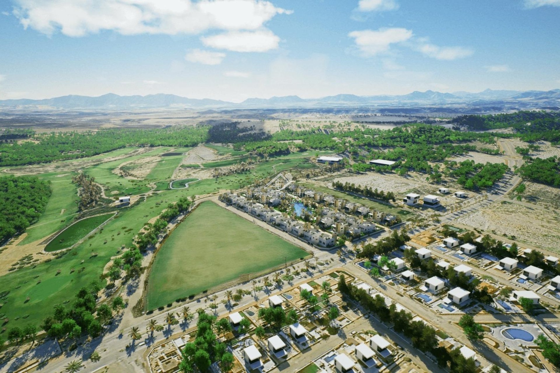Obra Nueva - Villa - Mazarron - Camposol Golf