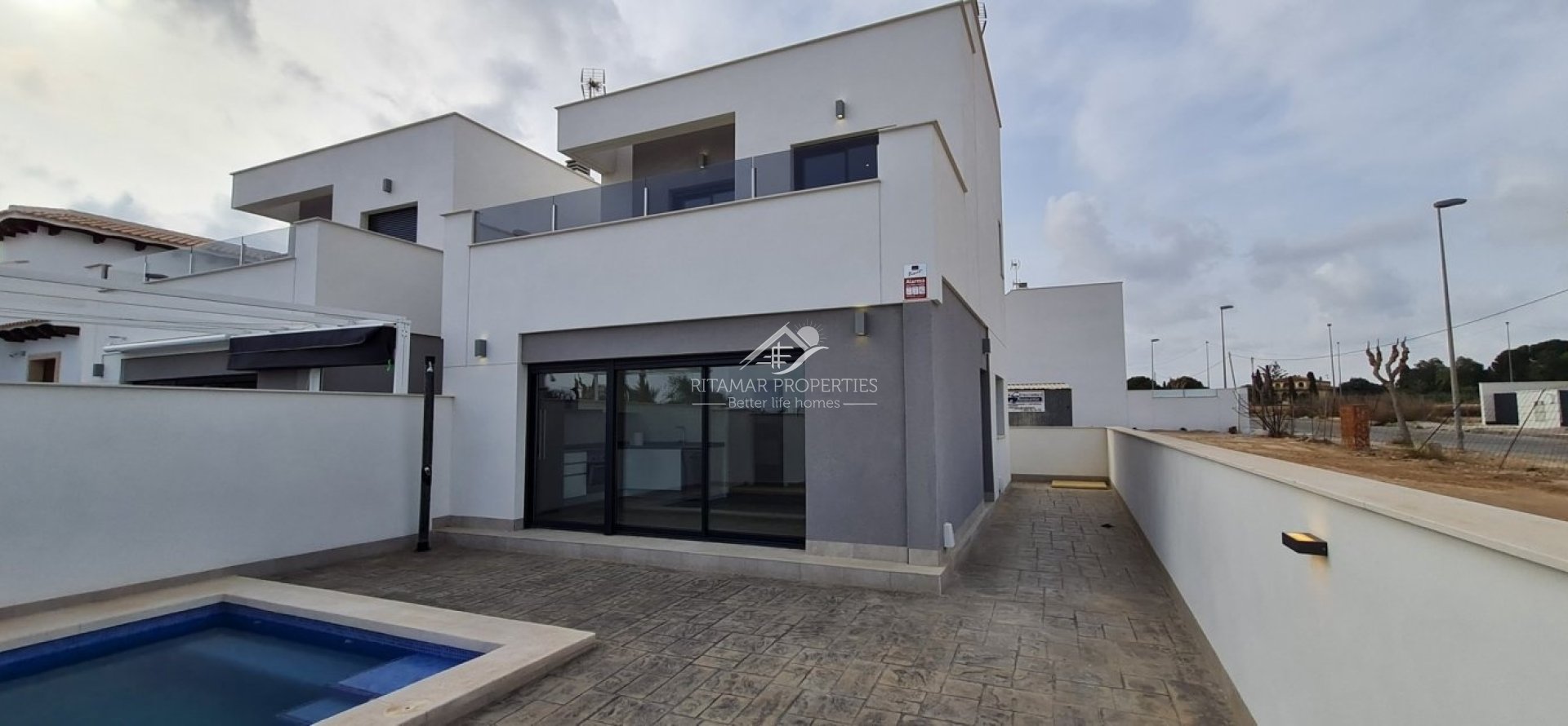 Obra Nueva - Villa - Orihuela Costa - El Barranco