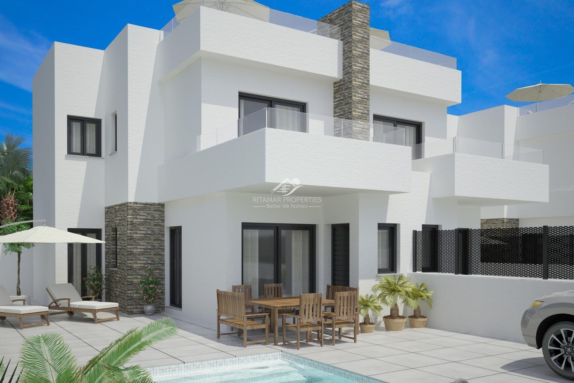 Obra Nueva - Villa - Orihuela - Vistabella Golf