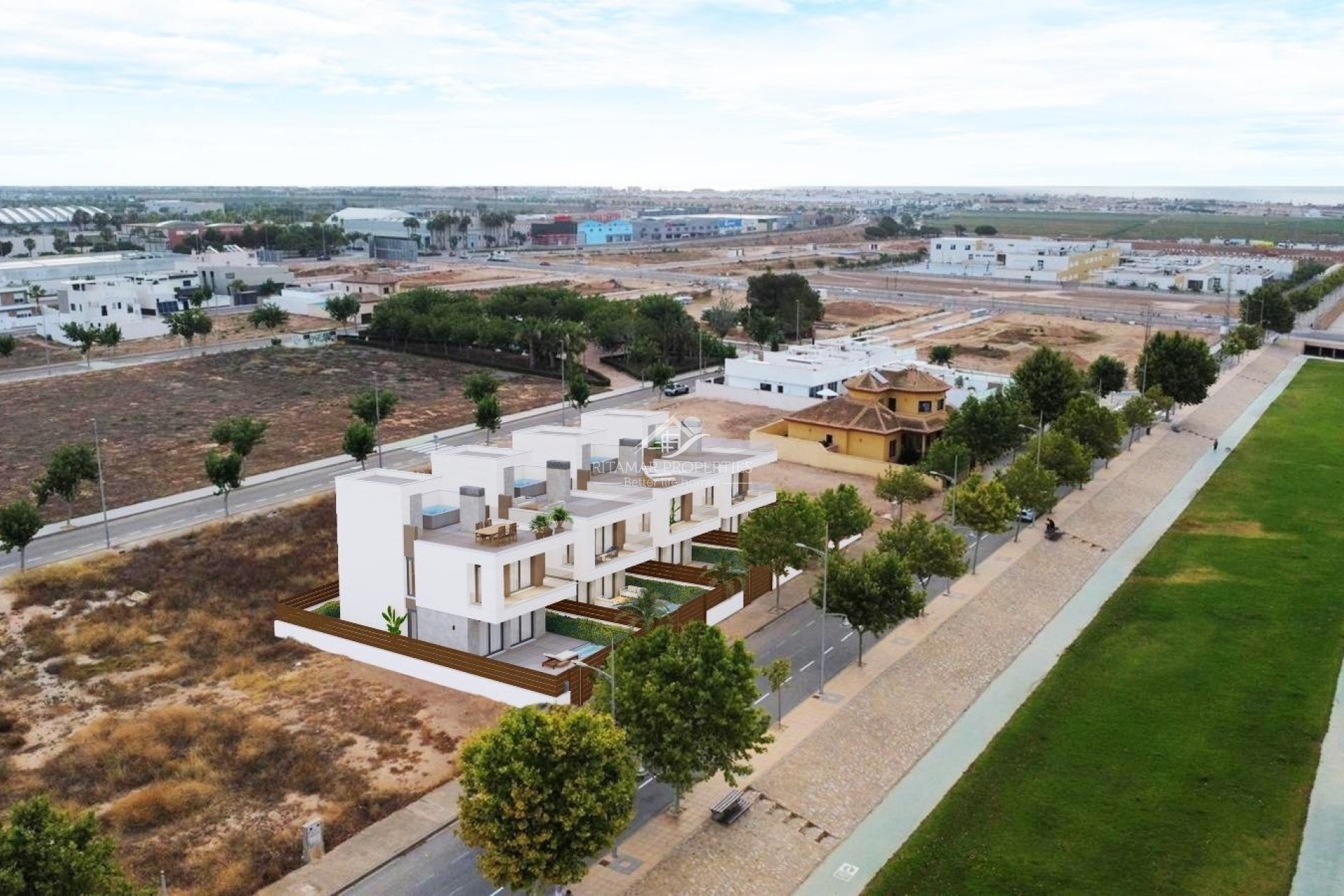 Obra Nueva - Villa - Pilar de la Horadada - pueblo