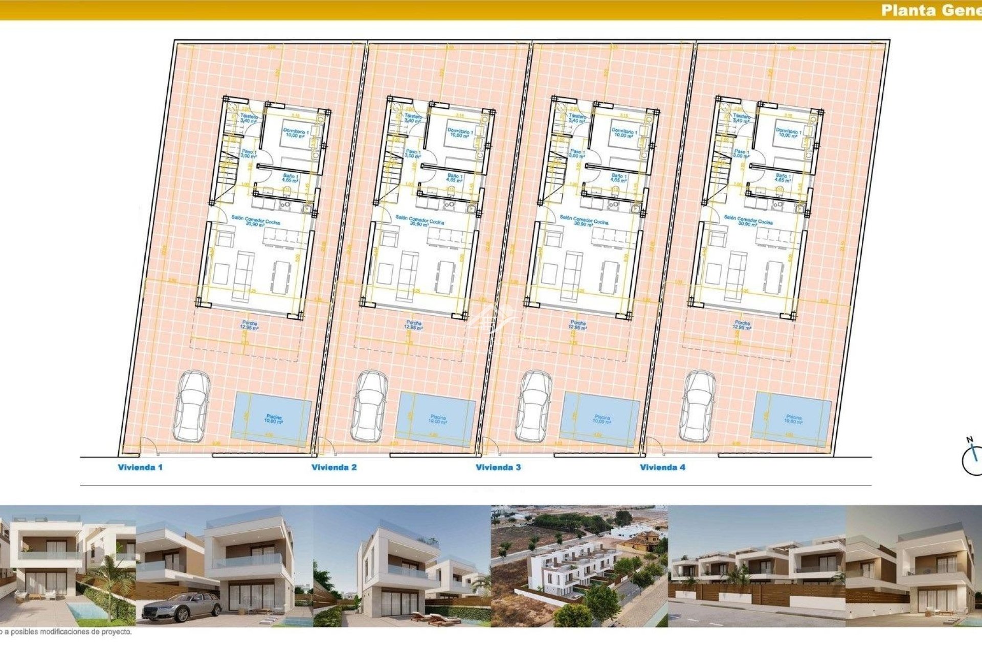 Obra Nueva - Villa - Pilar de la Horadada - pueblo