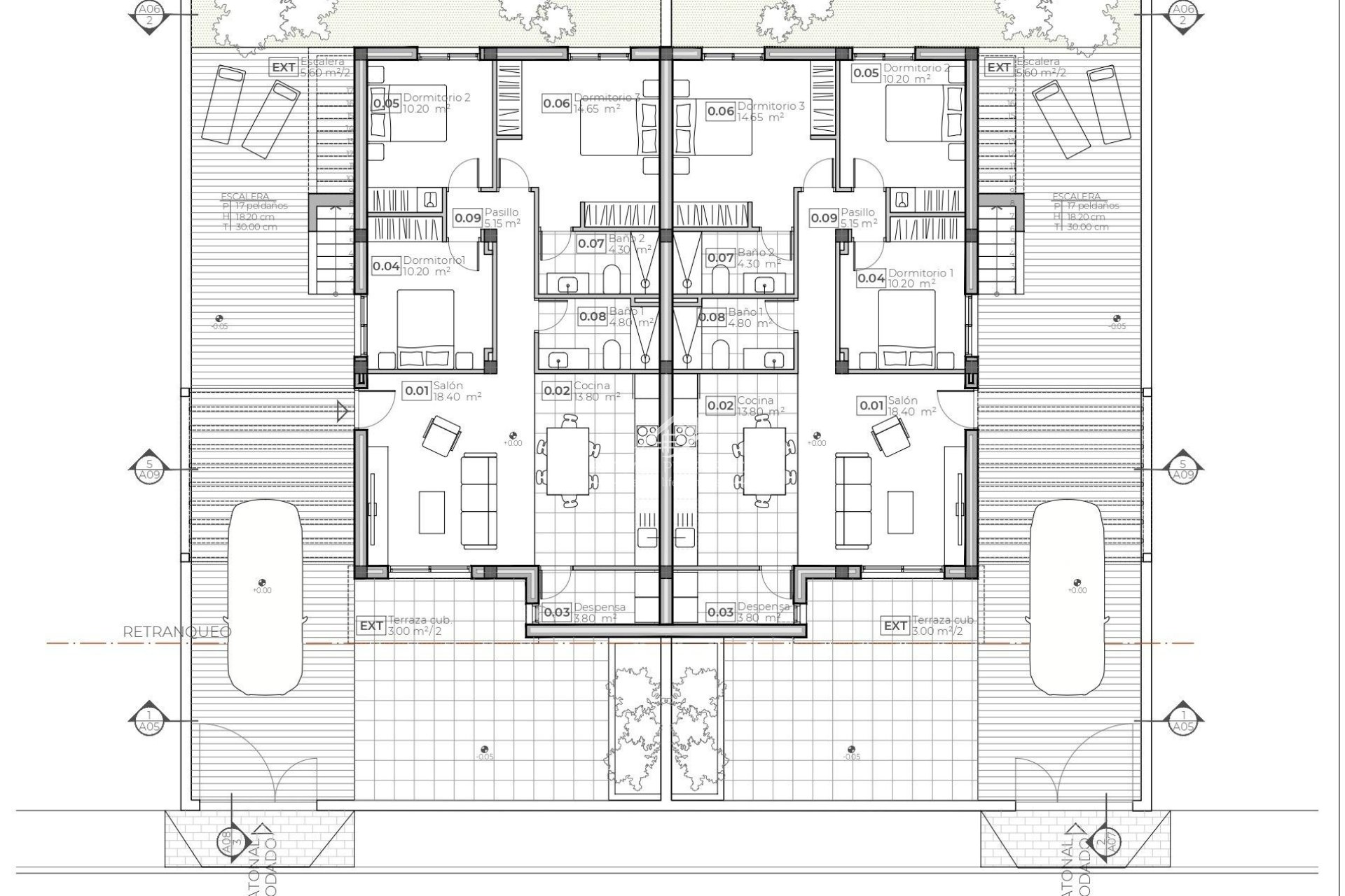 Obra Nueva - Villa - Puerto de Mazarron - Centro
