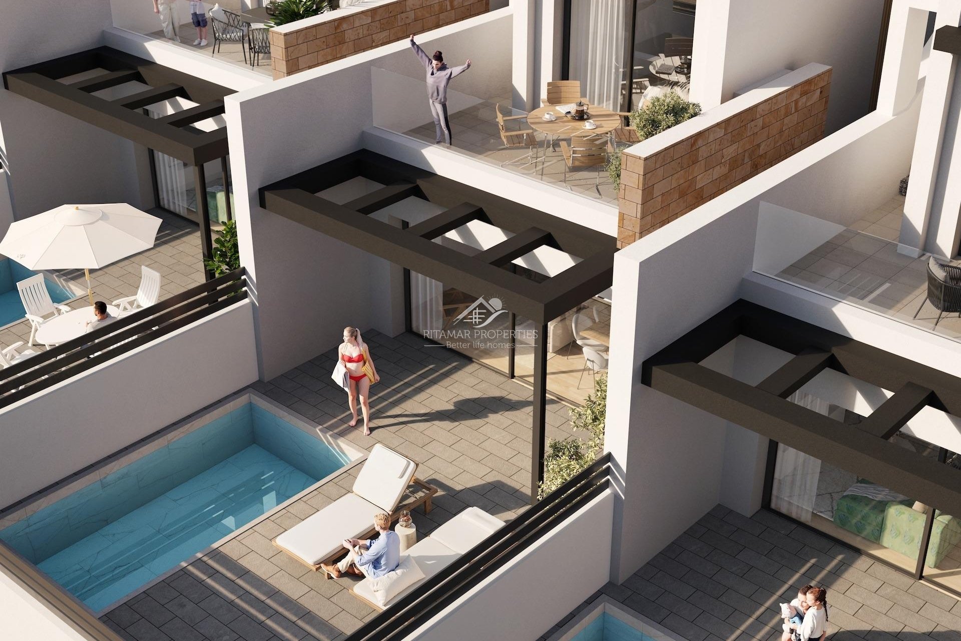 Obra Nueva - Villa - Torrevieja - Aguas Nuevas