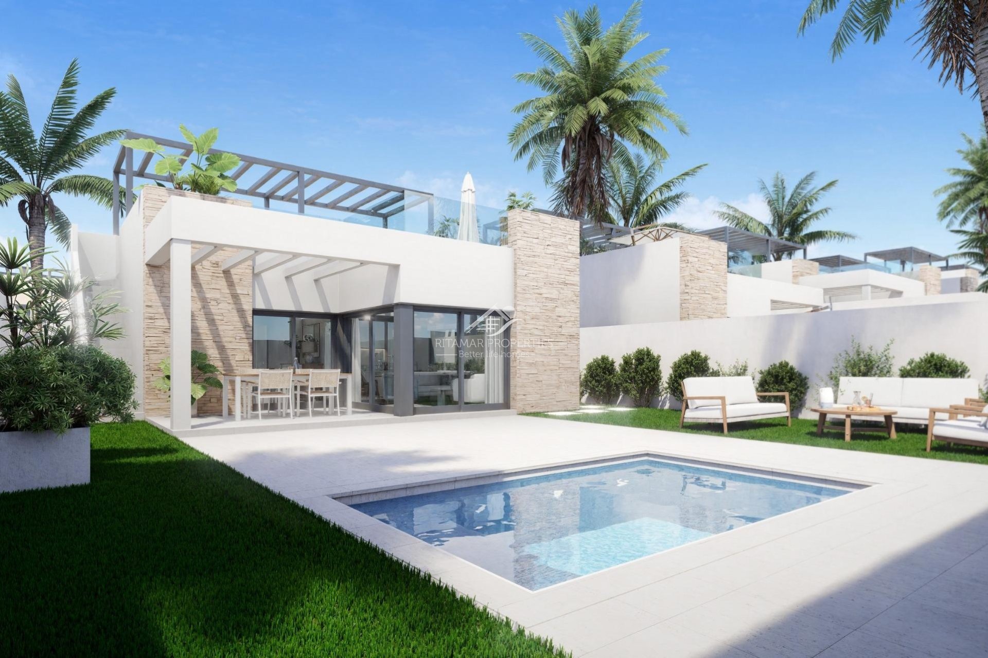 Obra Nueva - Villa - Vera - Valle del Este Golf