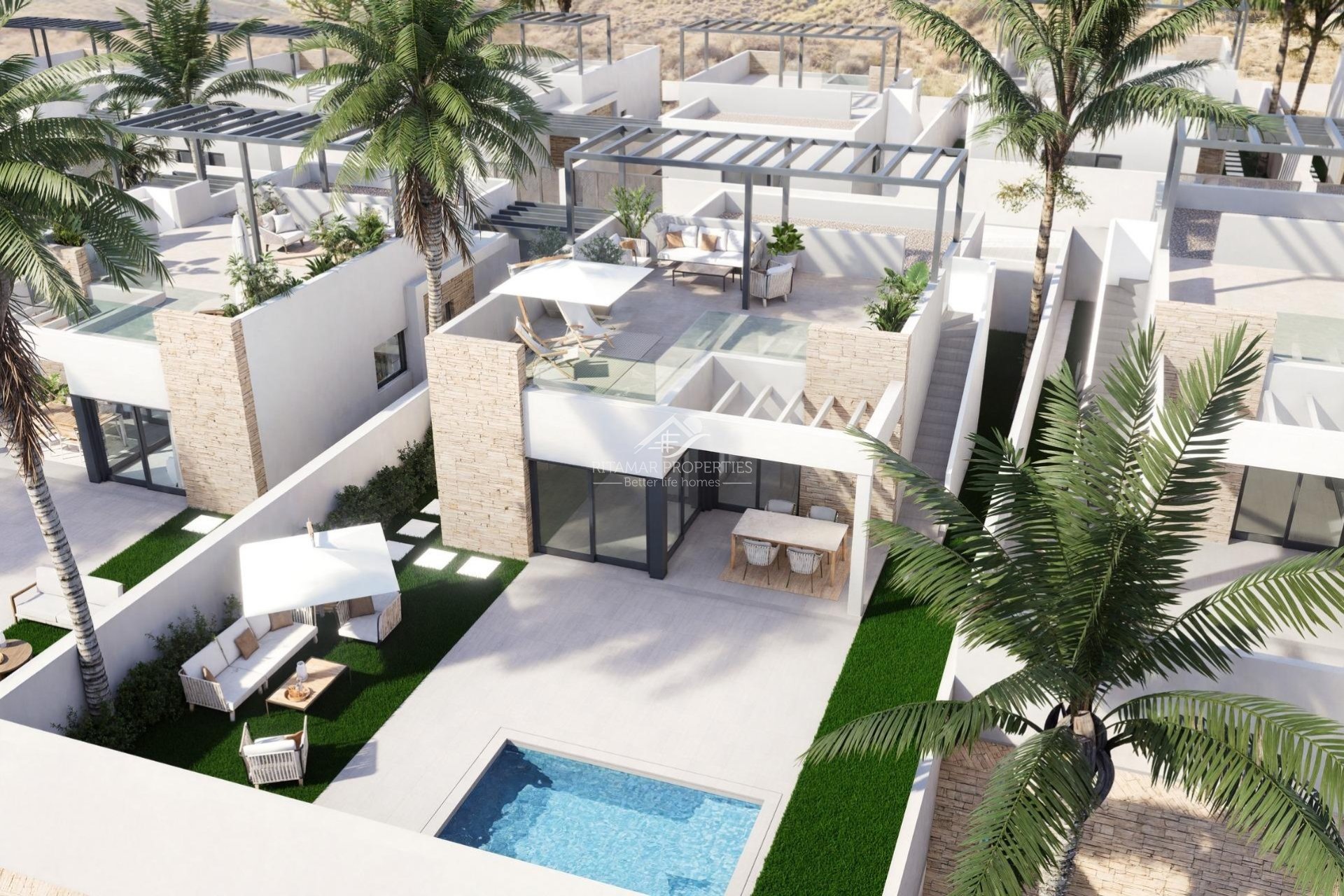 Obra Nueva - Villa - Vera - Valle del Este Golf
