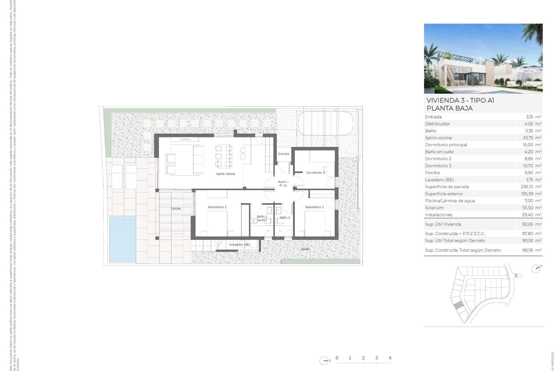 Obra Nueva - Villa - Vera - Valle del Este Golf