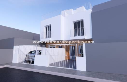 Rijwoning · Nieuwbouw · Cartagena · La Azohía