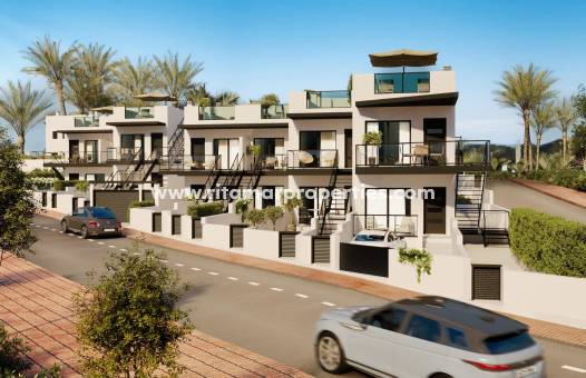 Top Floor Bungalow · New build · Puerto de Mazarron · Playa Negra