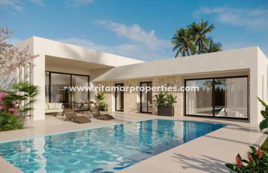 Villa - Obra Nueva - Aspe Pedanias - RIS19003