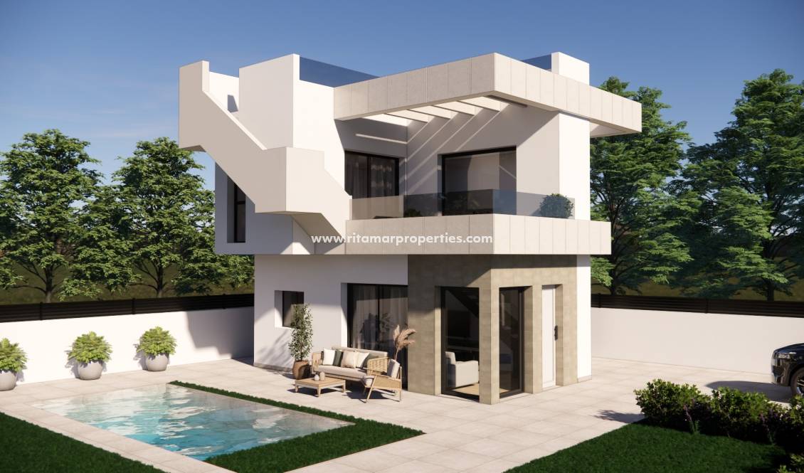 Obra Nueva - Villa - Los Montesinos - La Herrada