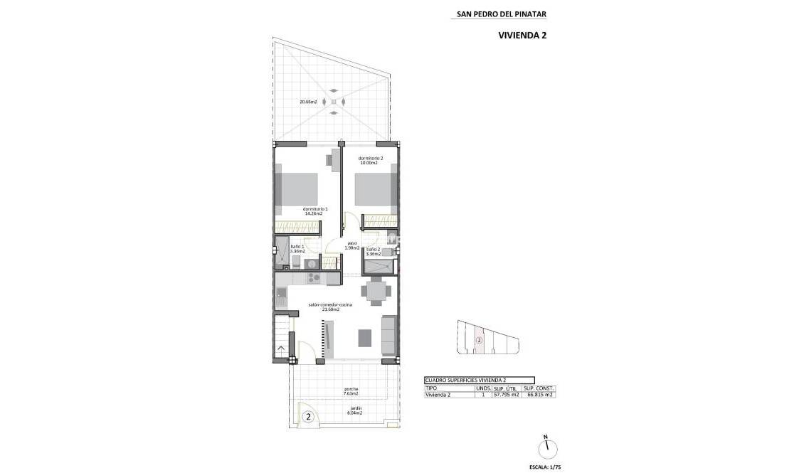  - Bungalow - San Pedro del Pinatar - Los Cuarteros