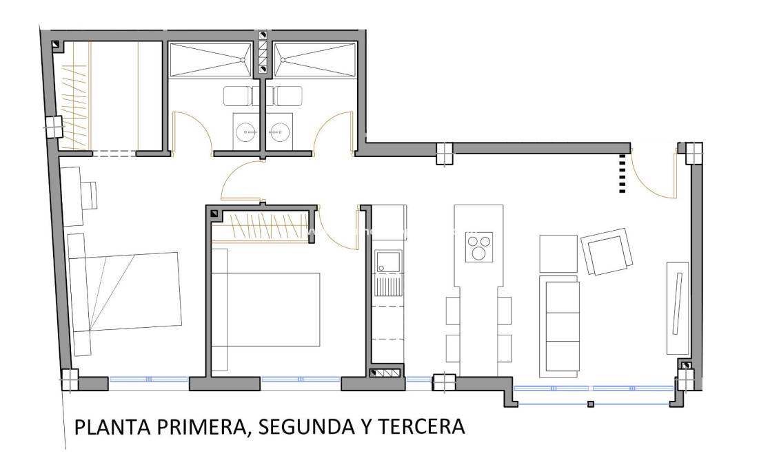  - Apartment - San Pedro del Pinatar - Villananitos
