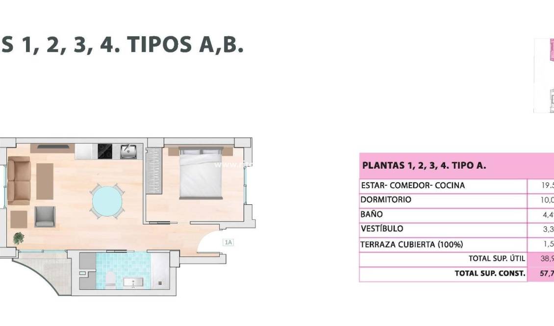  - Penthouse - Guardamar del Segura - Zona Pueblo