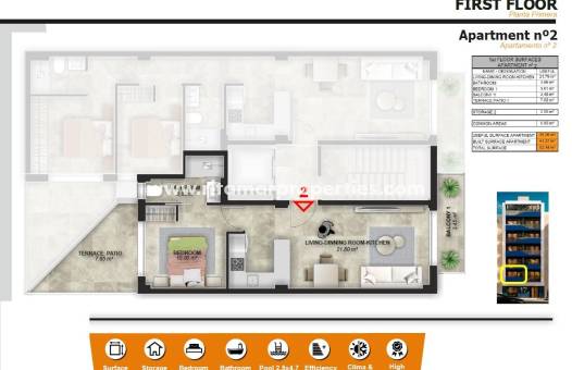  - Apartamento - Torrevieja - Playa del Acequión
