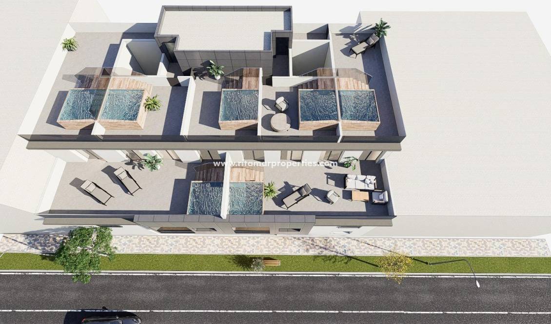  - Appartment - Pilar de la Horadada - pueblo
