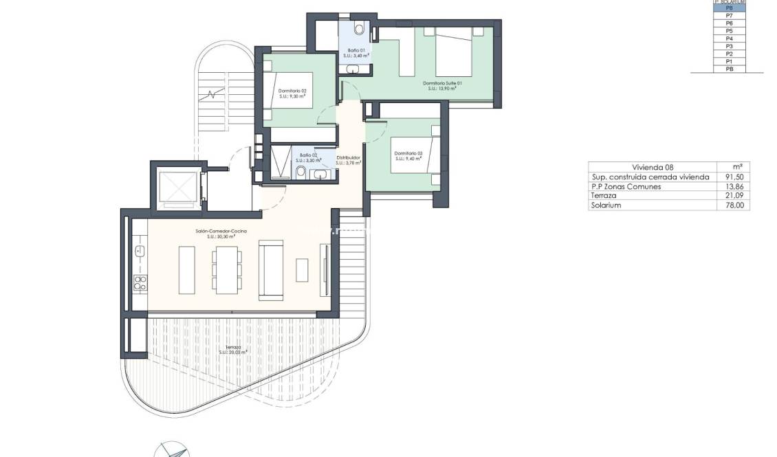  - Penthouse - Guardamar del Segura - Avenida del Puerto