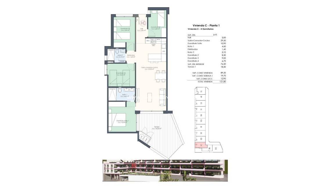 Nieuwbouw - Appartement - Benijófar - Pueblo