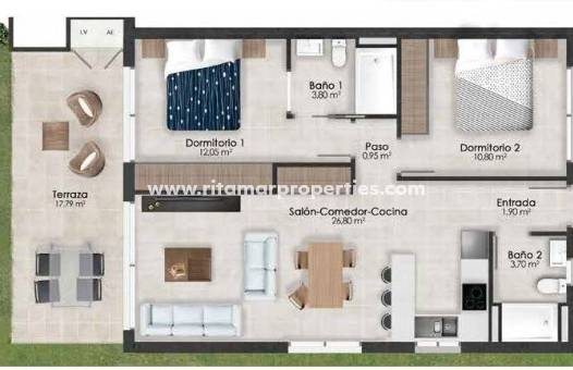  - Apartamento - Alhama De Murcia - Condado De Alhama Golf Resort
