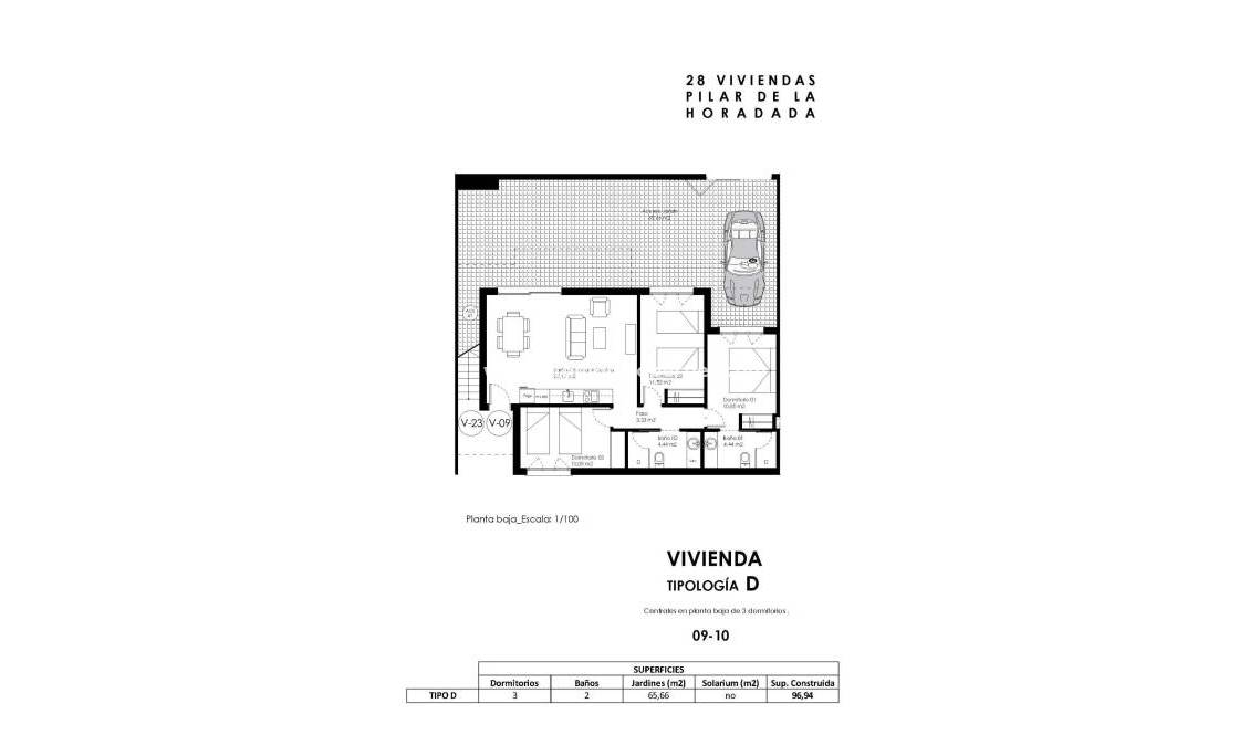  - Bungalow - Pilar de la Horadada - pueblo
