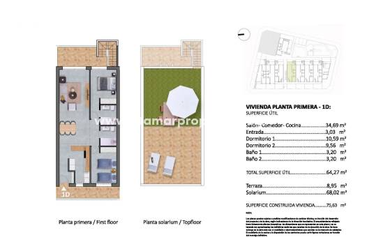  - Bungalow - Pilar de la Horadada - pueblo