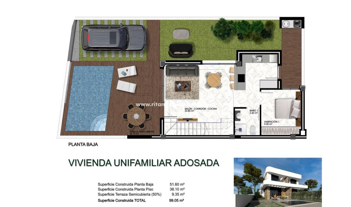  - Villa - Los Montesinos - La Herrada