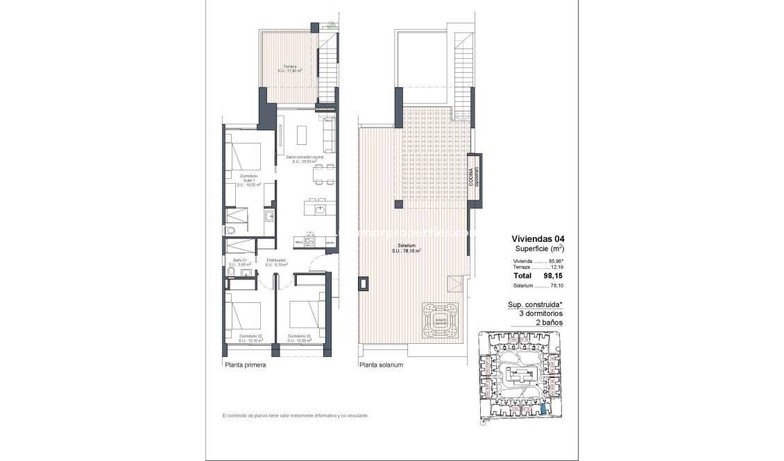 Obra Nueva - Apartamento - Ciudad Quesada - Lo Marabú