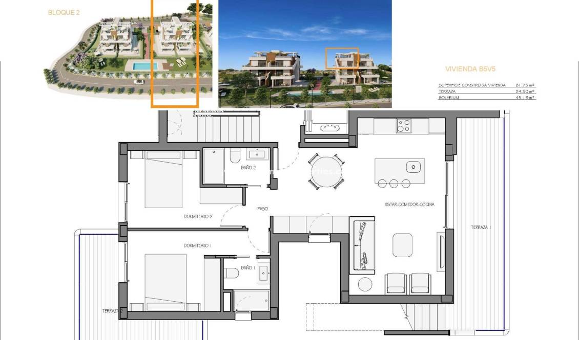  - Penthouse - Fuente Álamo - Hacienda del Alamo