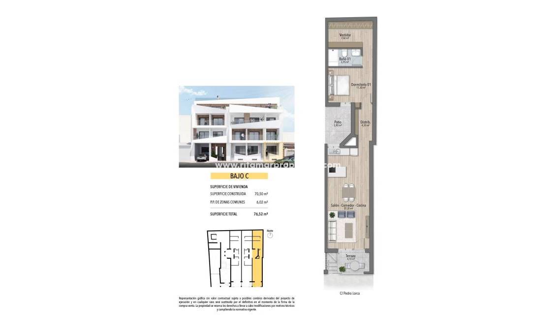  - Apartamento - Torrevieja - Playa de El Cura