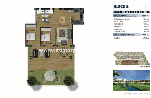  - Apartment - Los Alcázares - La Serena Golf