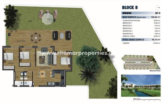  - Appartement - Los Alcázares - La Serena Golf