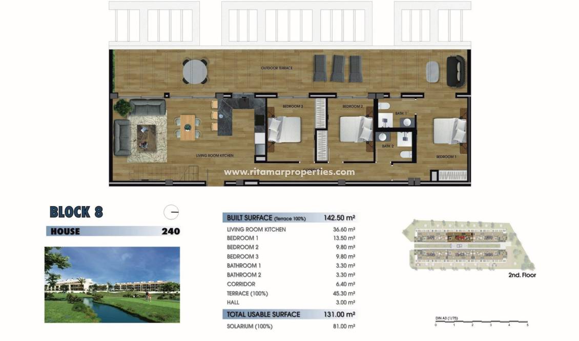  - Penthouse - Los Alcázares - La Serena Golf