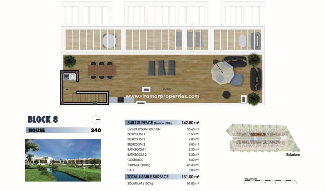  - Penthouse - Los Alcázares - La Serena Golf