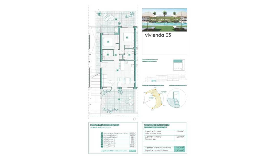  - Bungalow - Torrevieja - Los Balcones