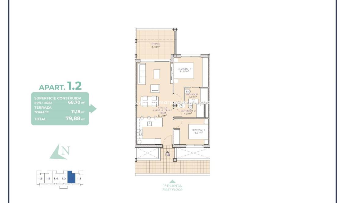  - Apartamento - Los Alcázares - Serena Golf