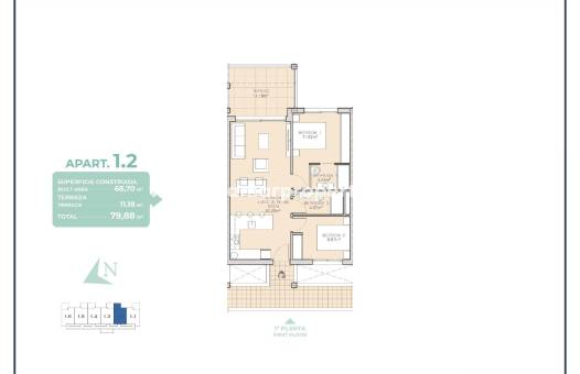  - Apartamento - Los Alcázares - Serena Golf