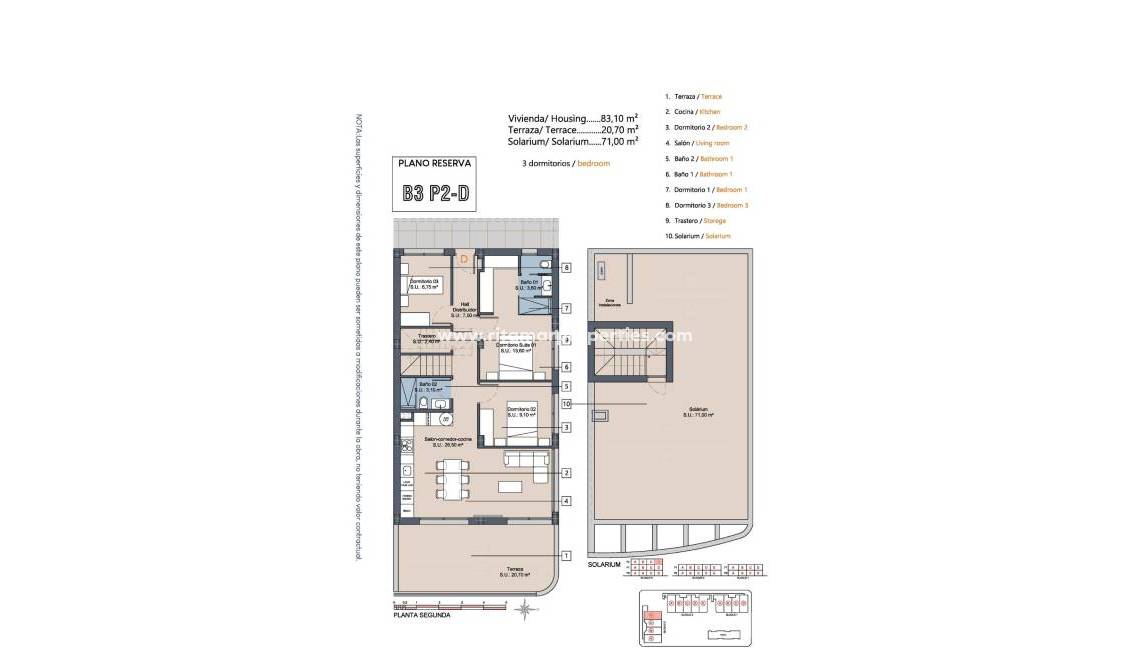  - Penthouse - Los Alcázares - Serena Golf