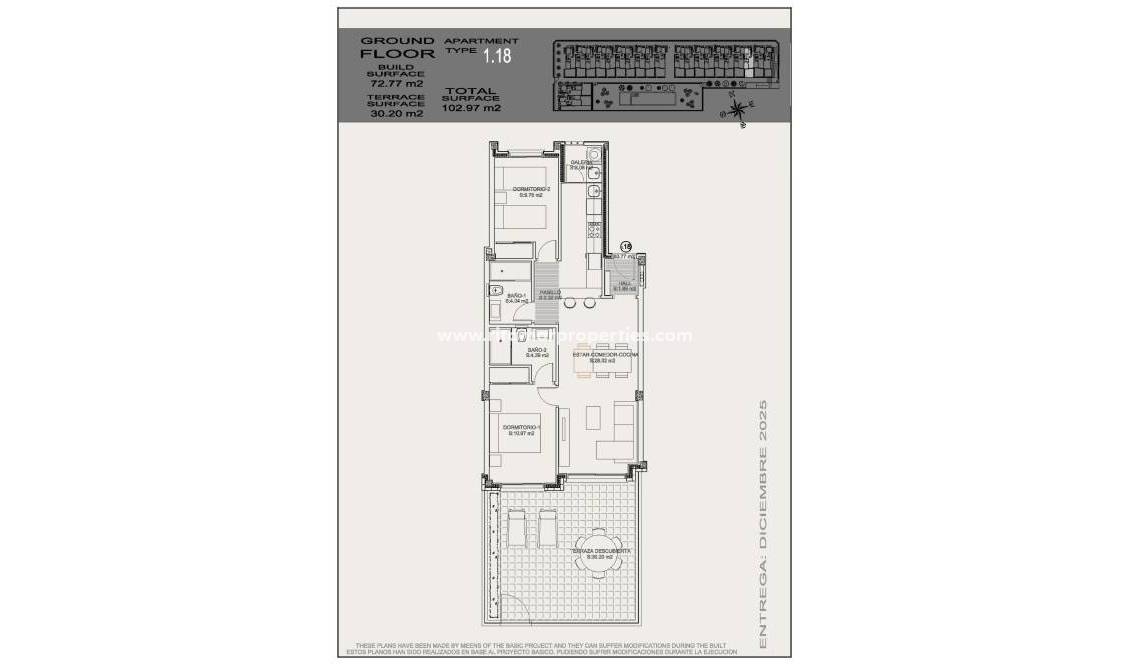  - Bungalow - Torrevieja - Altos del Sol