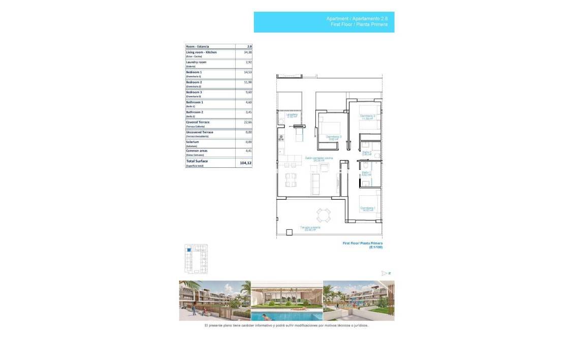  - Apartment - Pilar de la Horadada - Playa de las Higuericas