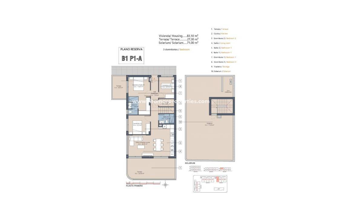  - Penthouse - Los Alcázares - Torre del Rame