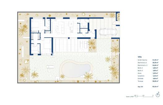  - Villa - Baños y Mendigo - Altaona Golf