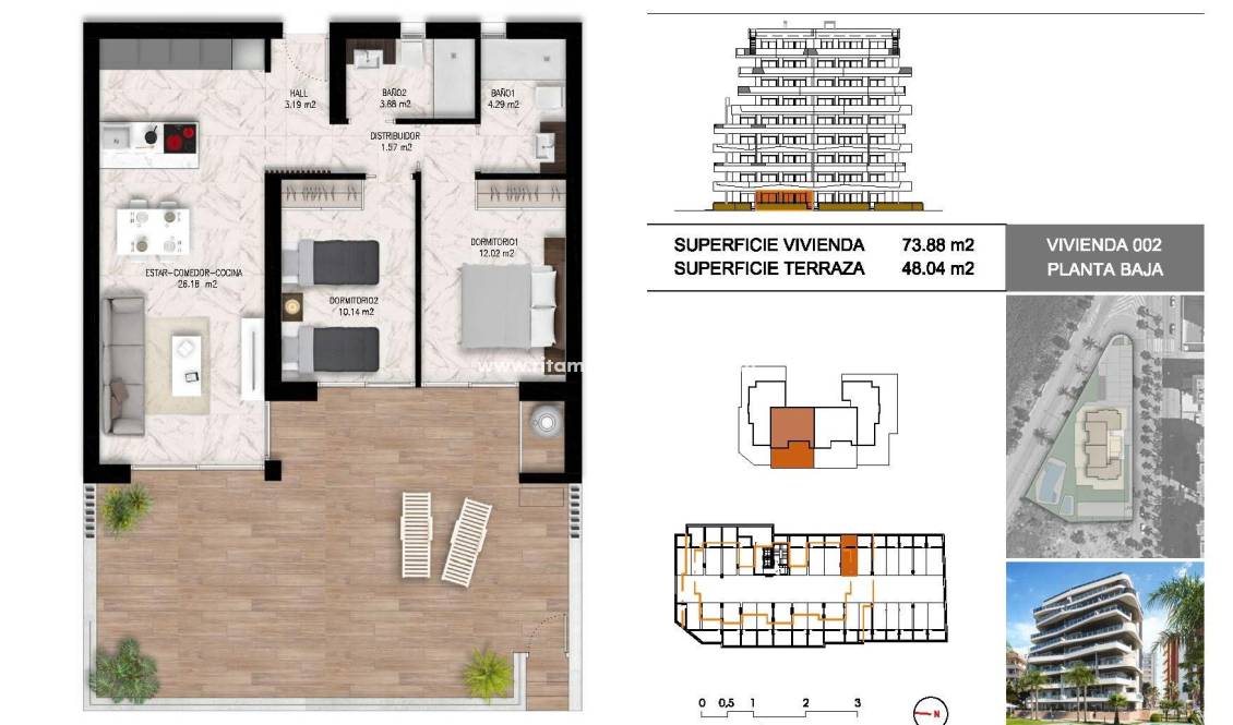  - Appartement - Guardamar del Segura - Puerto