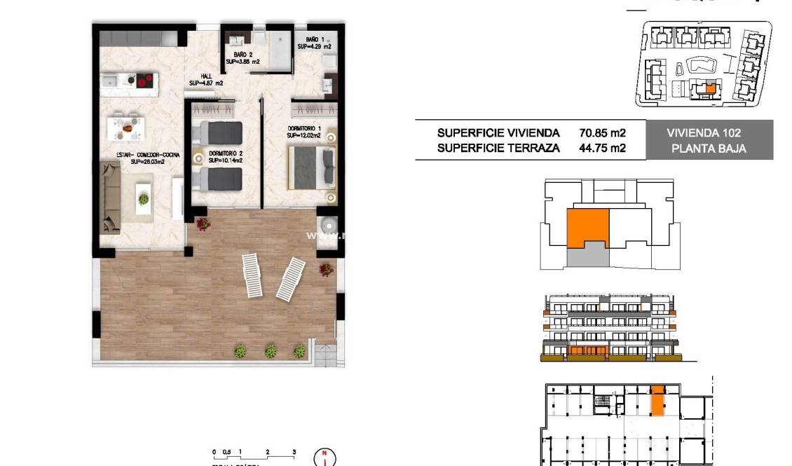  - Appartment - Orihuela Costa - Los Altos