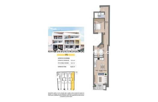  - Appartement - Torrevieja - Playa de El Cura