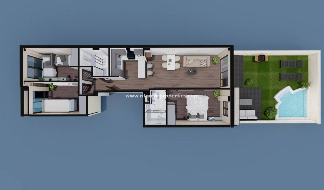  - Wohnung - Pilar de la Horadada - pueblo