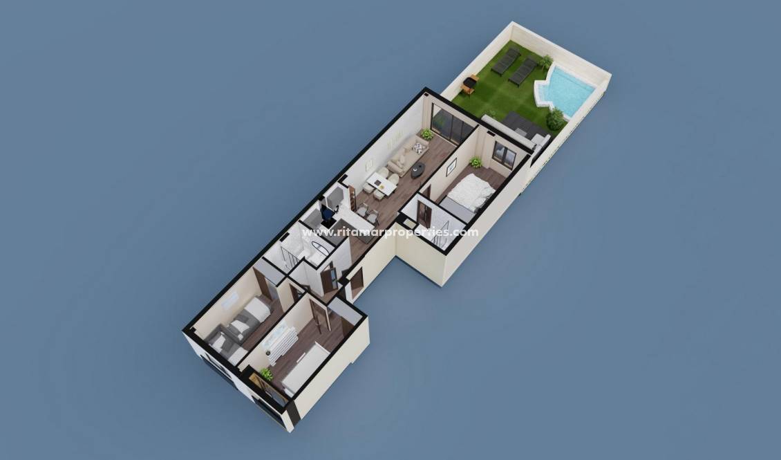  - Wohnung - Pilar de la Horadada - pueblo