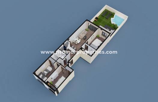 - Wohnung - Pilar de la Horadada - pueblo